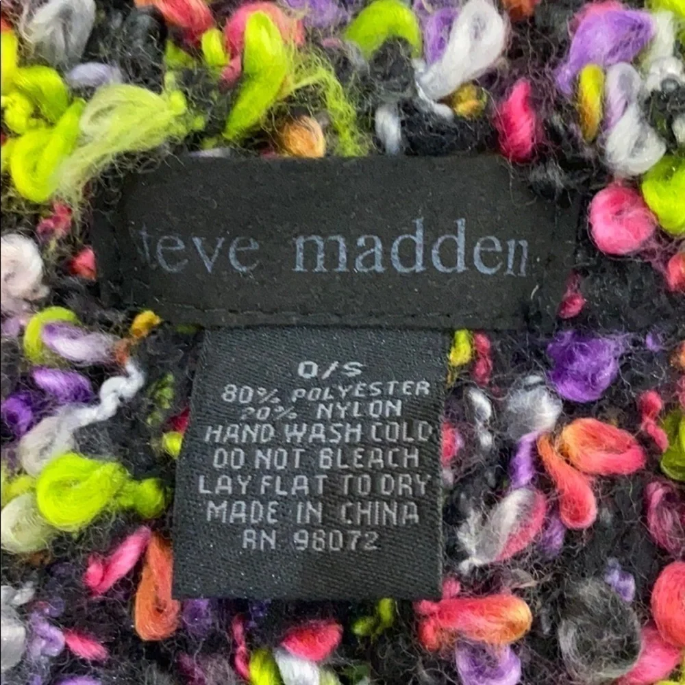 Steve Madden cowl hood scarf